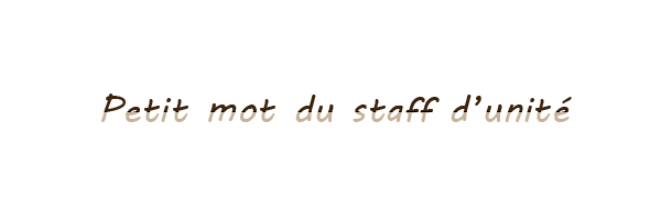Mot staff d'unité
